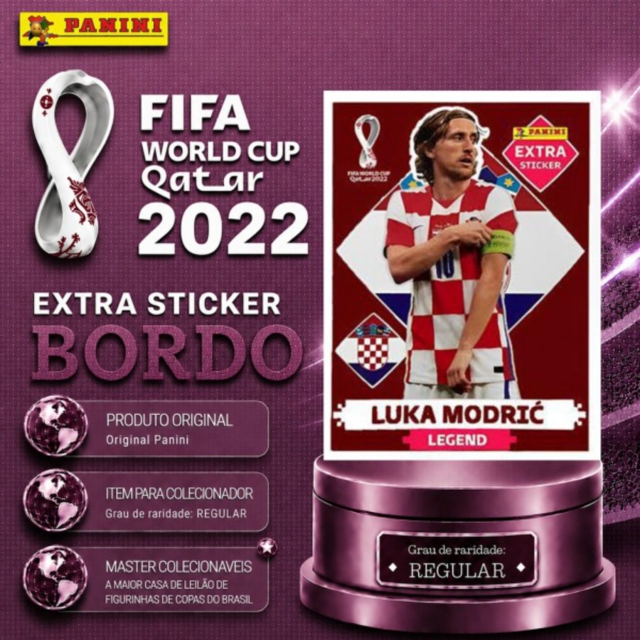 Foto do colecionável LUKA MODRIC BORDO 2026
